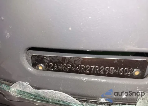 2007 Chrysler Town & Country Lx z USA, uszkodzony, nr VIN 2A4GP44R27R298460